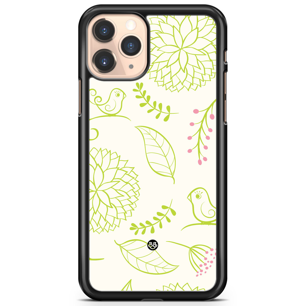iPhone 11 Pro Max Case - Green Floral