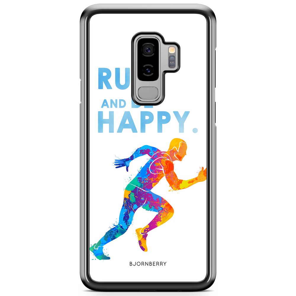 Samsung Galaxy S9 Plus Case - Run and be happy