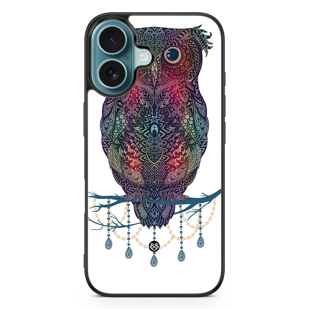 iPhone 16 Case - Mandala Owl