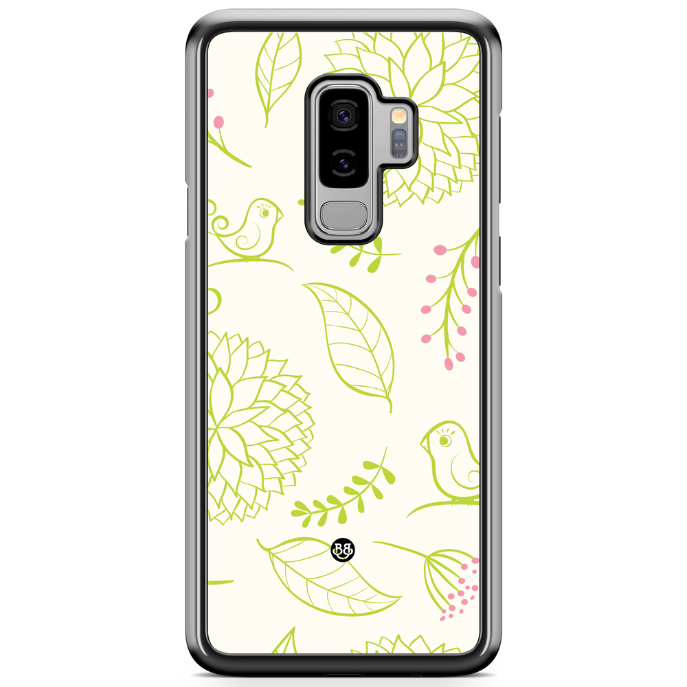 Samsung Galaxy S9 Plus Case - Green Floral