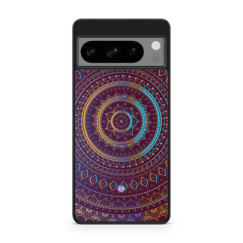 Google Pixel 8 Pro Case - Purple Mandala