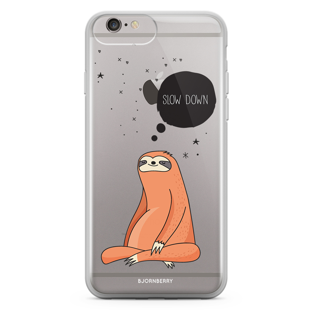 iPhone 6 Plus/6s Plus Fashion Case - Slow Down Sloth