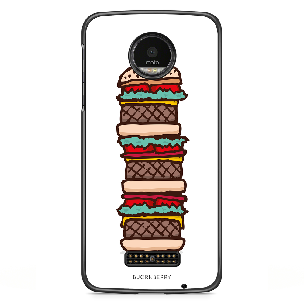 Moto Z2 Play Case - Giant hamburger