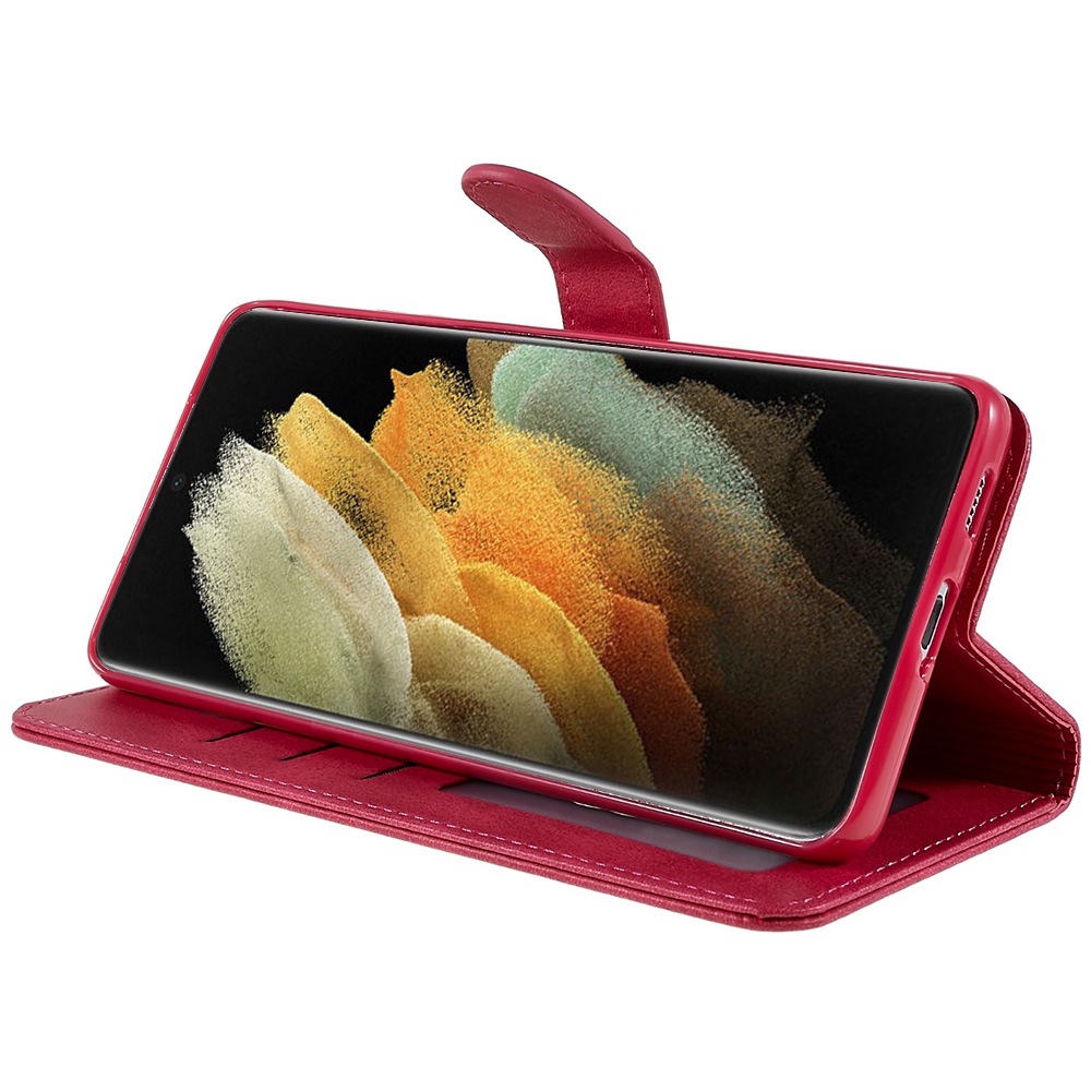 Samsung Galaxy S21 Ultra Wallet Case - Pink - 8