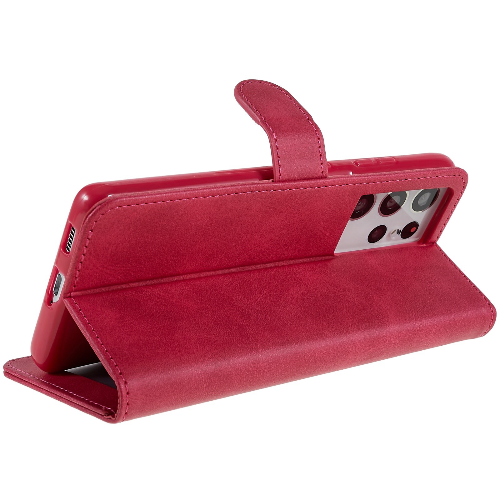 Samsung Galaxy S21 Ultra Wallet Case - Pink - 9