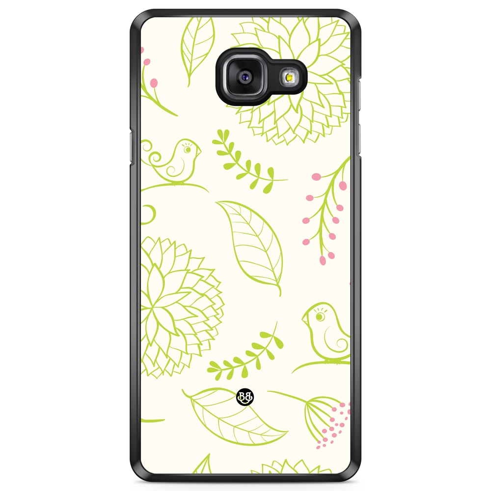 Samsung Galaxy A5 6 (2016) Case - Green Floral