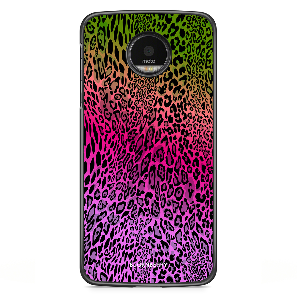 Motorola Moto G5S Plus Case - Gradient Leopard