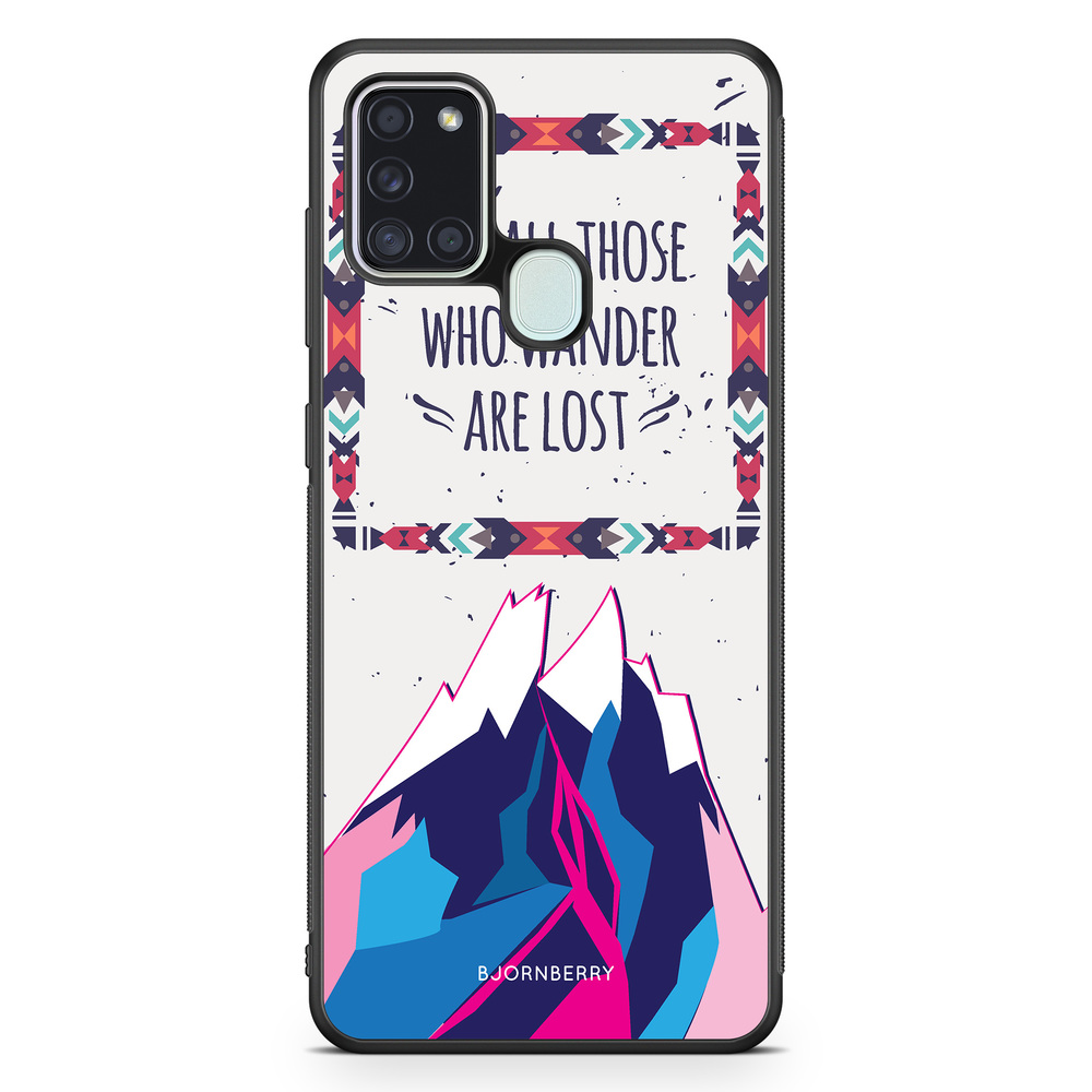 Samsung Galaxy A21s Case - Wander Quote