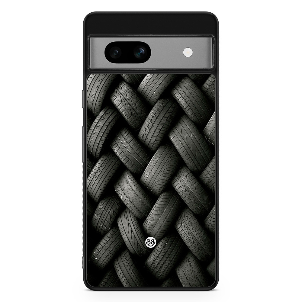 Google Pixel 7a Case - Wall of tires