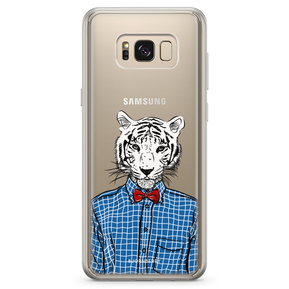 Samsung Galaxy S8 Plus Fashion Skal - Hipster Tiger