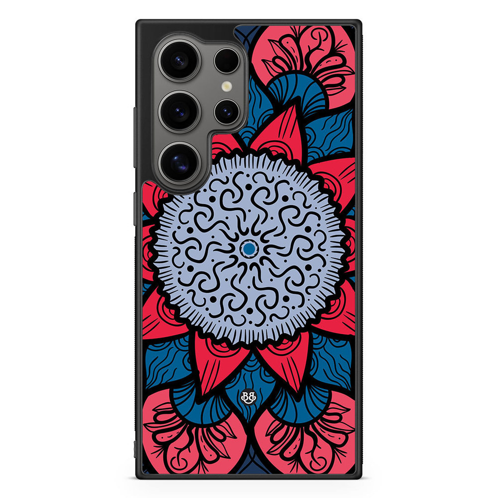Samsung Galaxy S24 Ultra Case - Blue Mandala