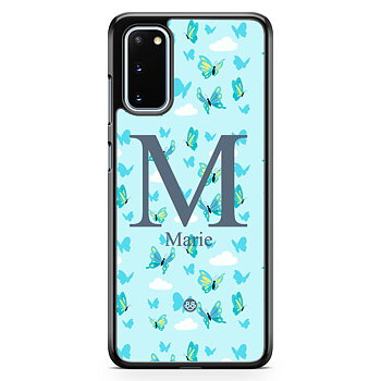 Samsung Galaxy S20 FE Custom Skal - AWAKEN - Butterfly Blue