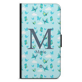 iPhone 14 Pro Custom Fodral - AWAKEN - Butterfly Blue