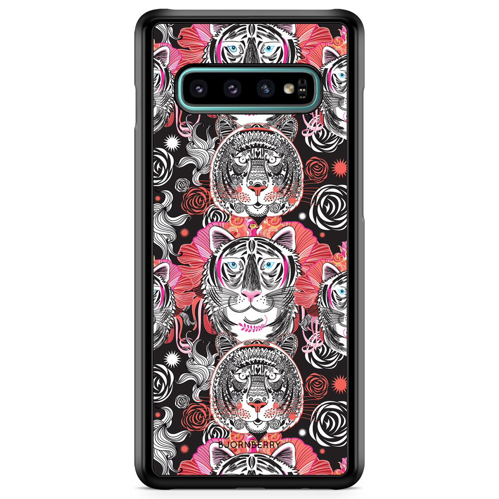 Samsung Galaxy S10 Plus Skal - Teknade Tigrar