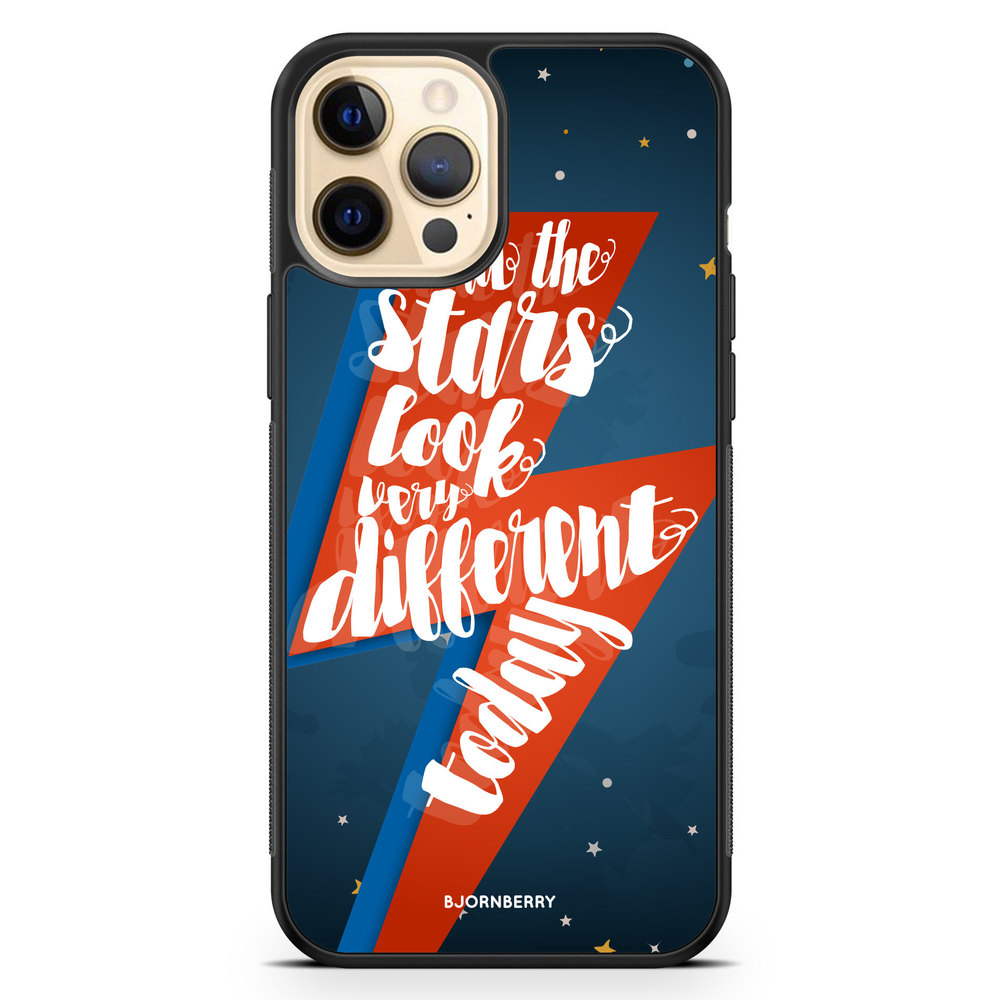 iPhone 12 Pro Max Case - Bowie text