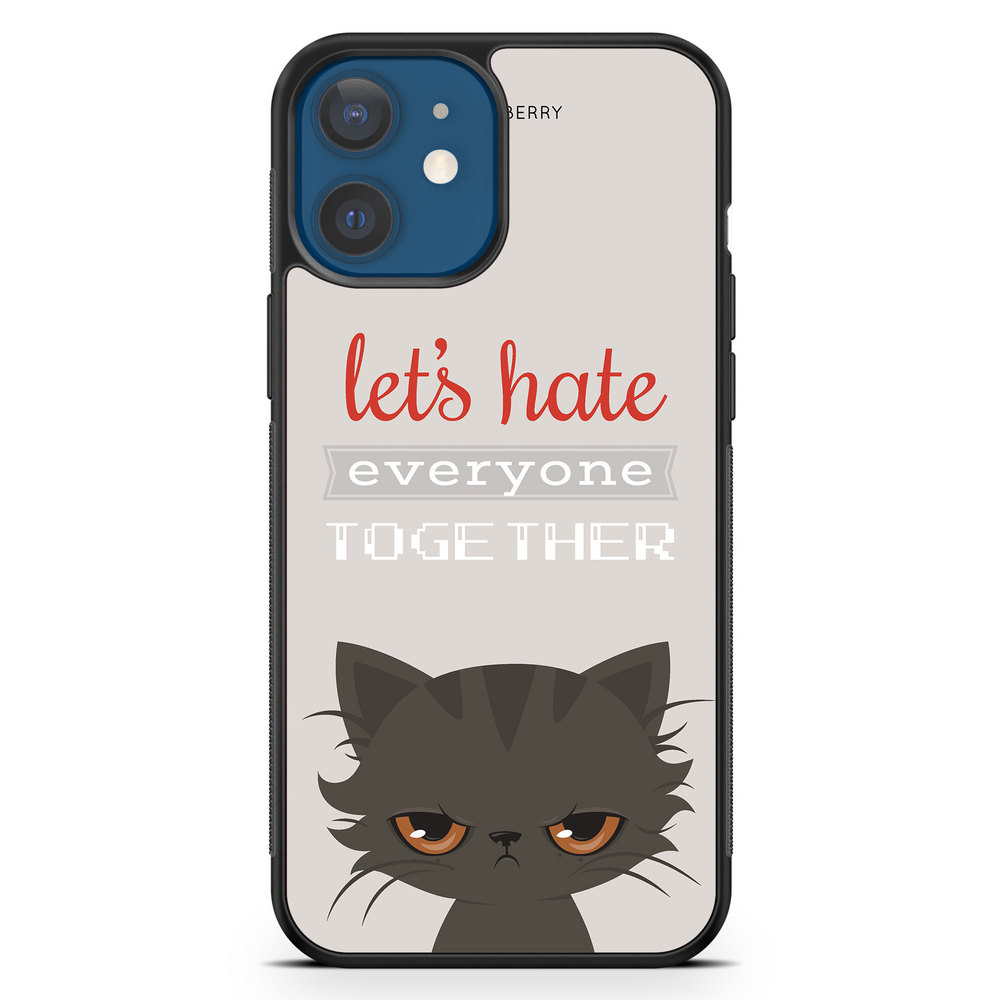 iPhone 12 Mini Case - Angry Cat