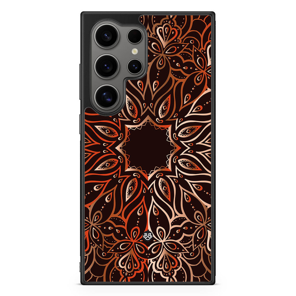 Samsung Galaxy S24 Ultra Case - Bronze Mandala
