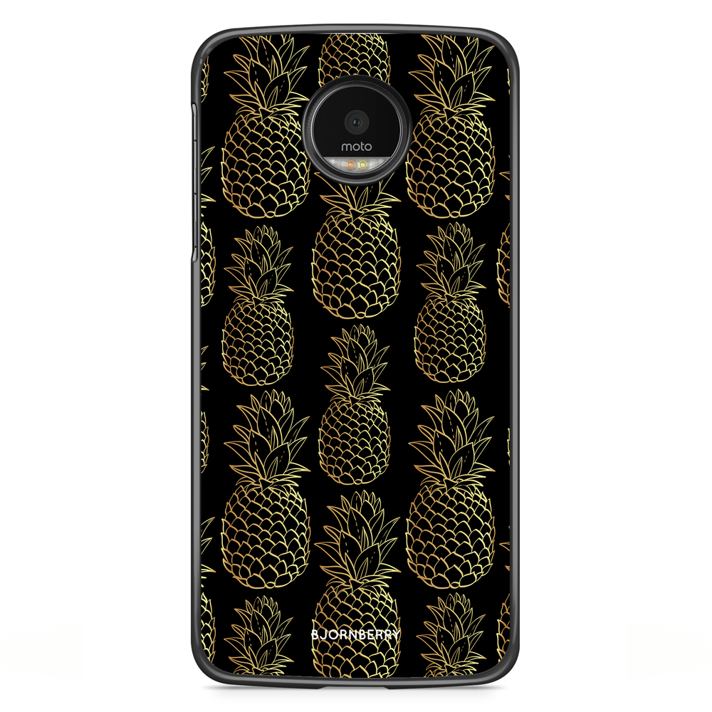 Motorola Moto G5S Plus Case - Gold Pineapples