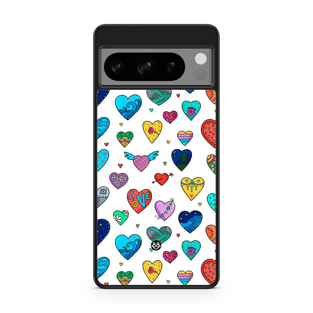 Google Pixel 8 Pro Case - Hearts