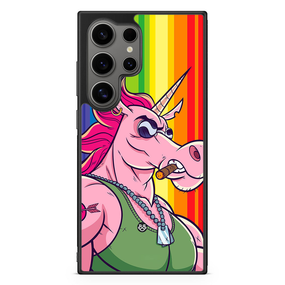 Samsung Galaxy S24 Ultra Case - Muscle Unicorn