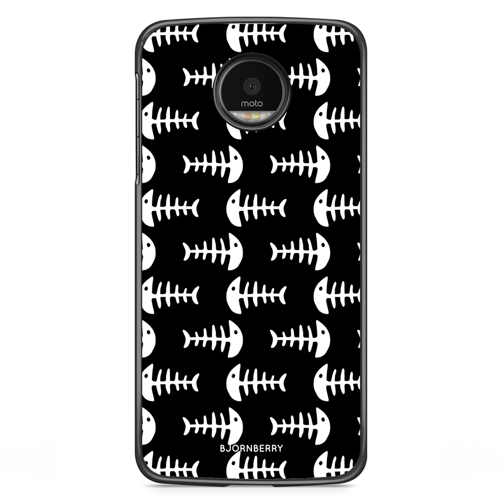 Motorola Moto G5S Plus Case - Fish Skeleton