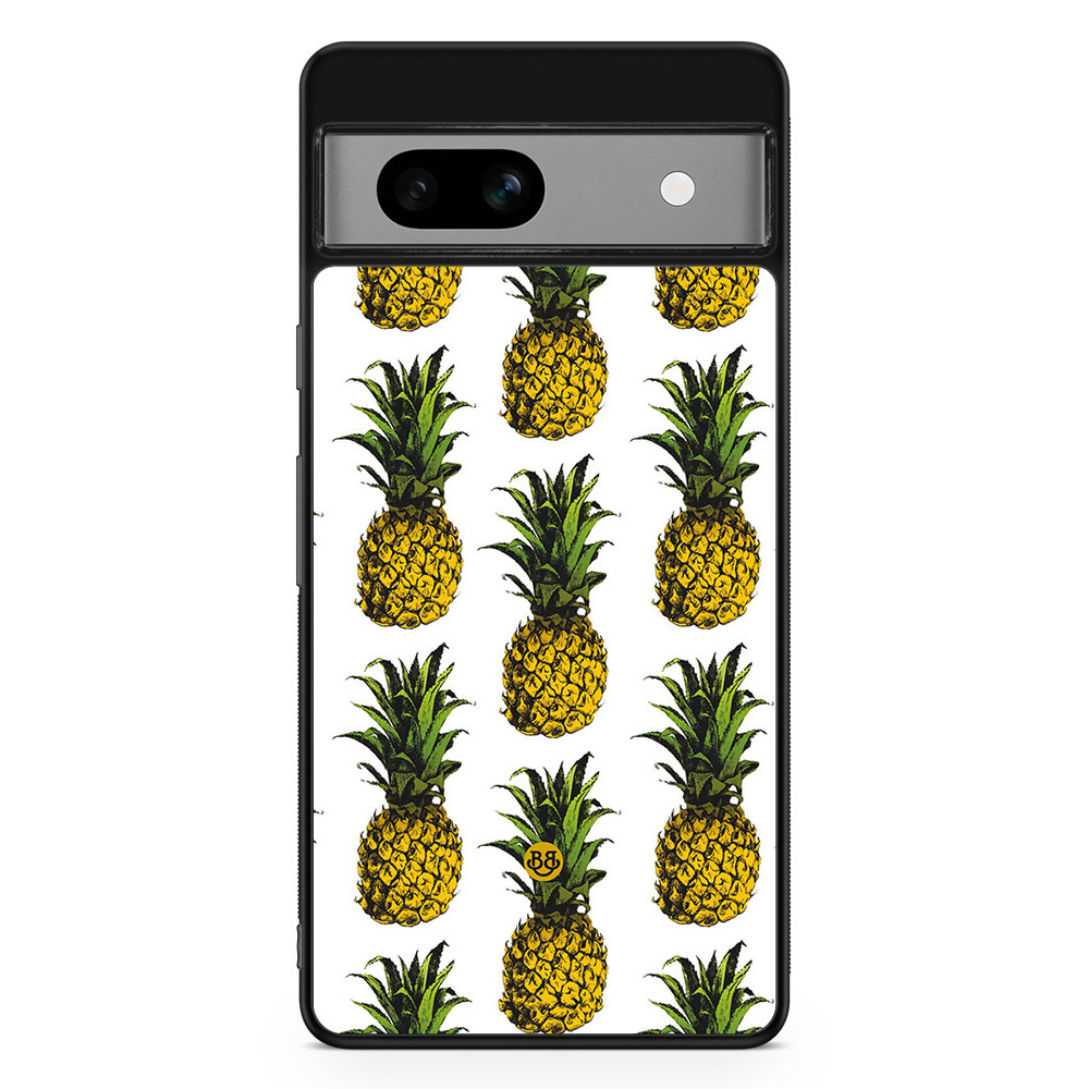 Google Pixel 7a Case - Pineapple Pattern
