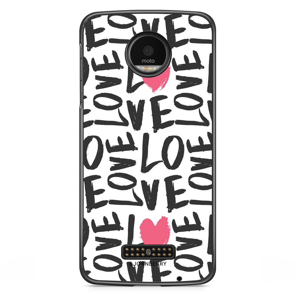 Moto Z2 Play Case - Love Love Love