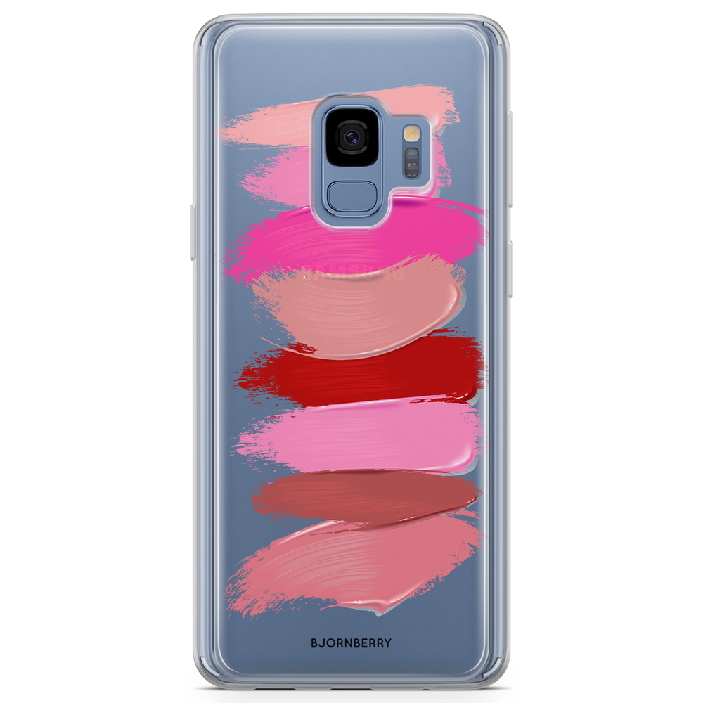 Samsung Galaxy S9 Fashion Case - Lipstick Smears