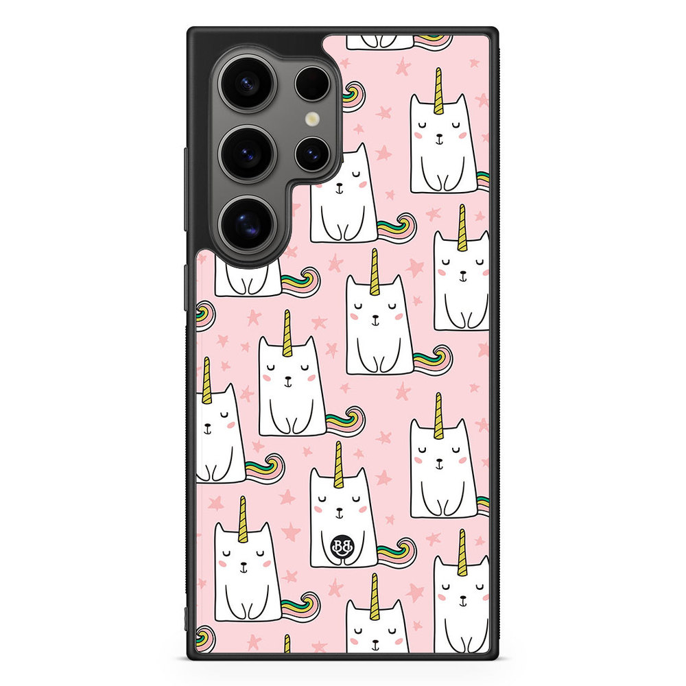 Samsung Galaxy S24 Ultra Case - Cat Unicorn