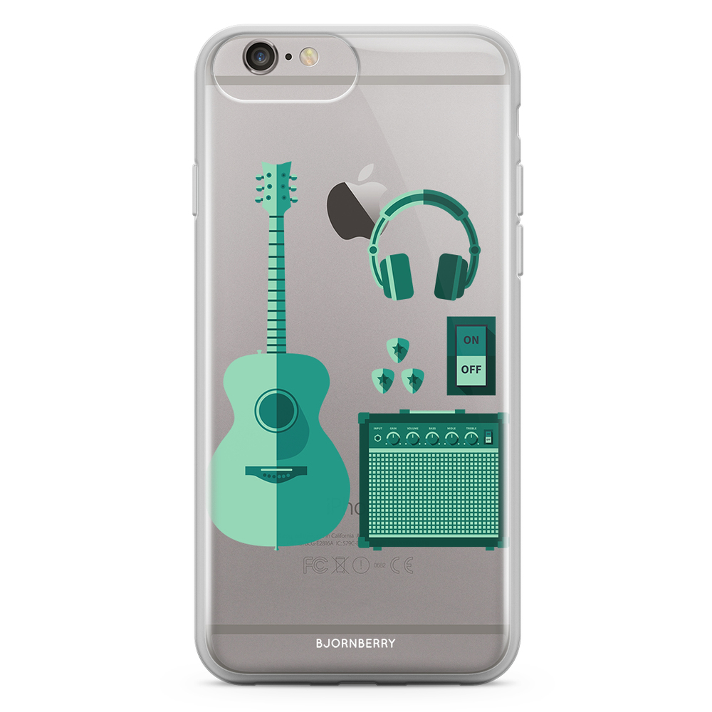 iPhone 6 Plus/6s Plus Fashion Skal - Gitarr