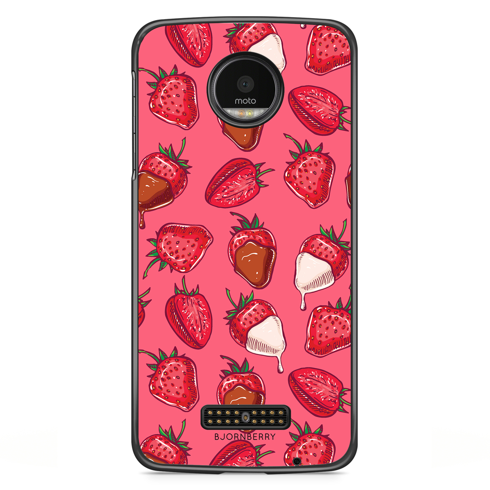 Moto Z2 Play Case - Strawberry Chocolate
