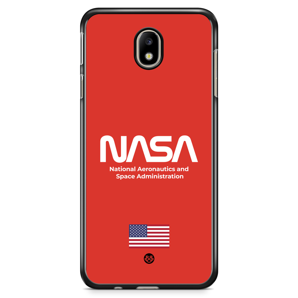 Samsung Galaxy J3 (2017) Case - NASA Worm Red