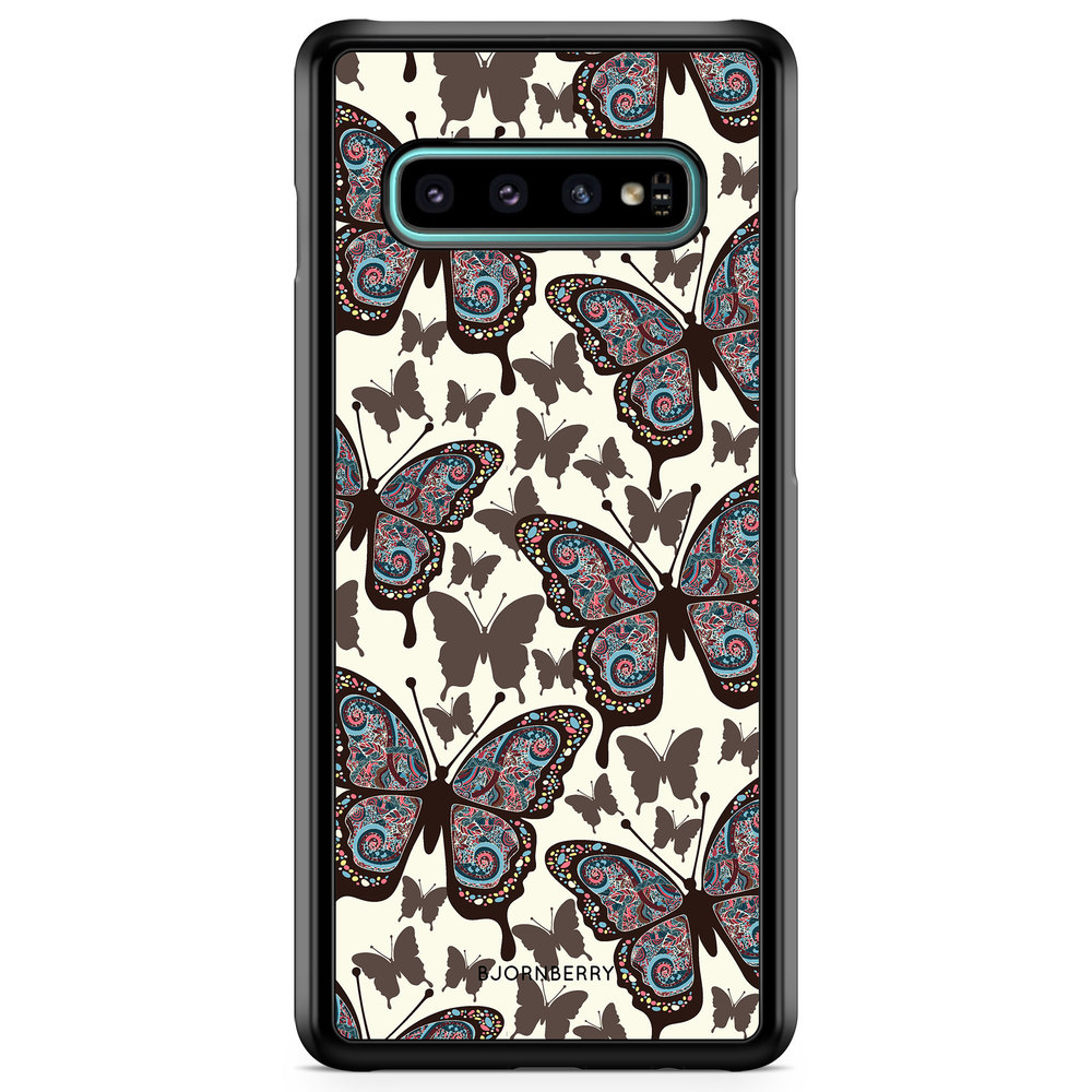 Samsung Galaxy S10 Plus Case - Colorful Butterflies