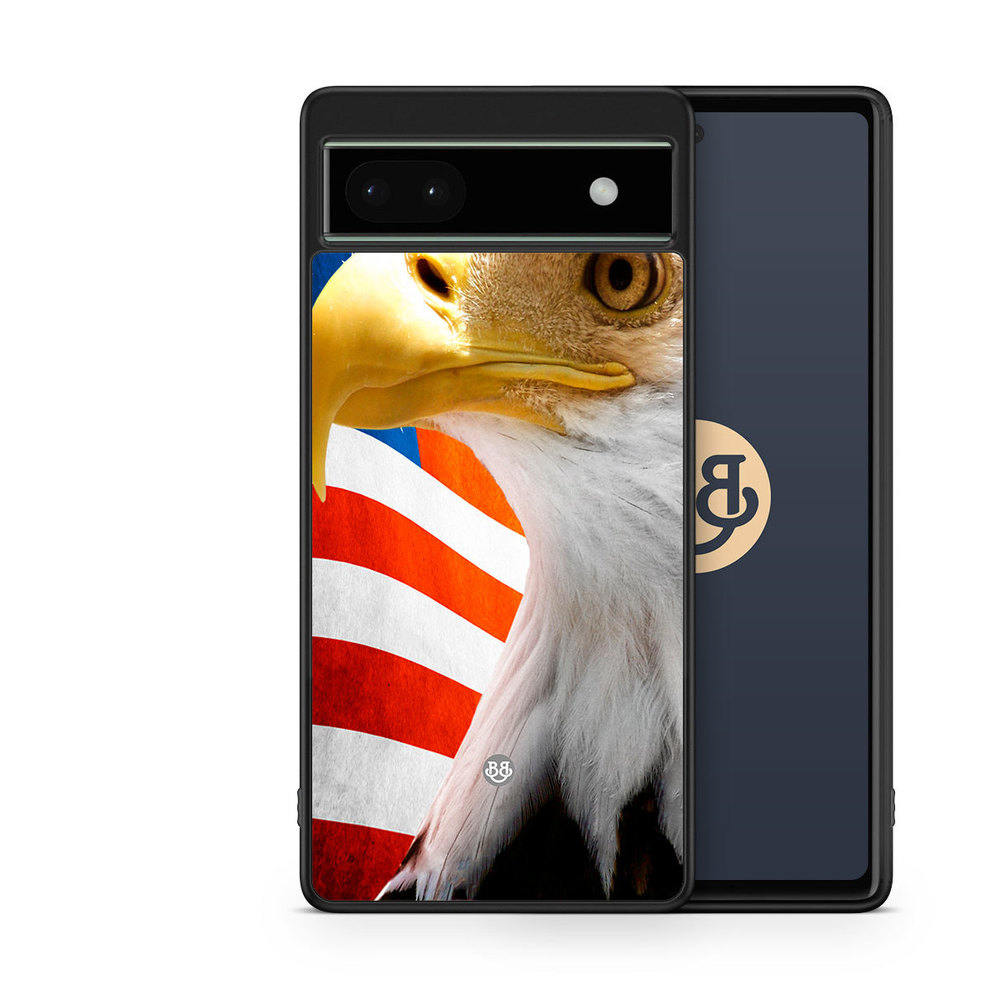 Google Pixel 6a Case - USA Eagle