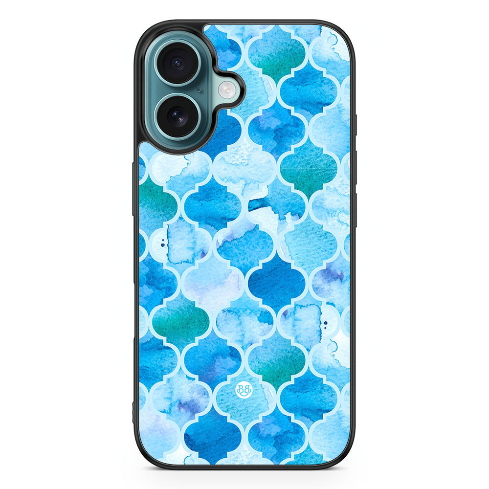 iPhone 16 Case - Watercolor Moroccan