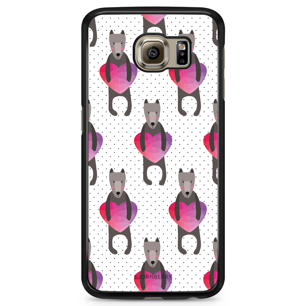 Samsung Galaxy S6 Edge Case - Romantic Dogs