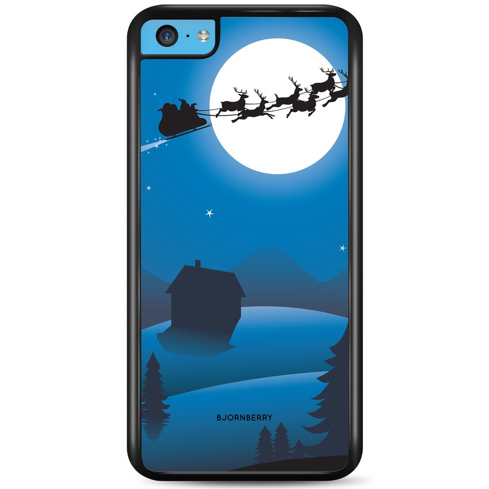 iPhone 5C Case - Festive Sleigh