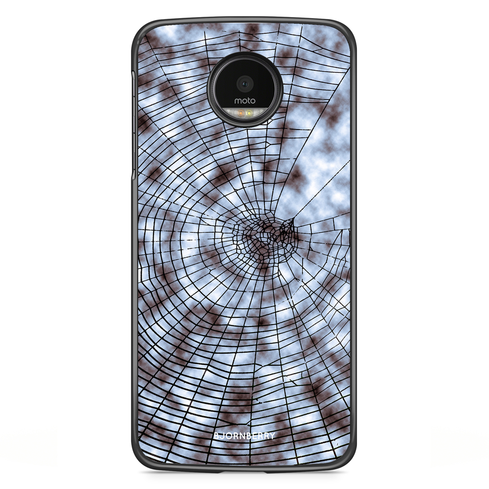 Motorola Moto G5S Plus Case - Black Spiderweb