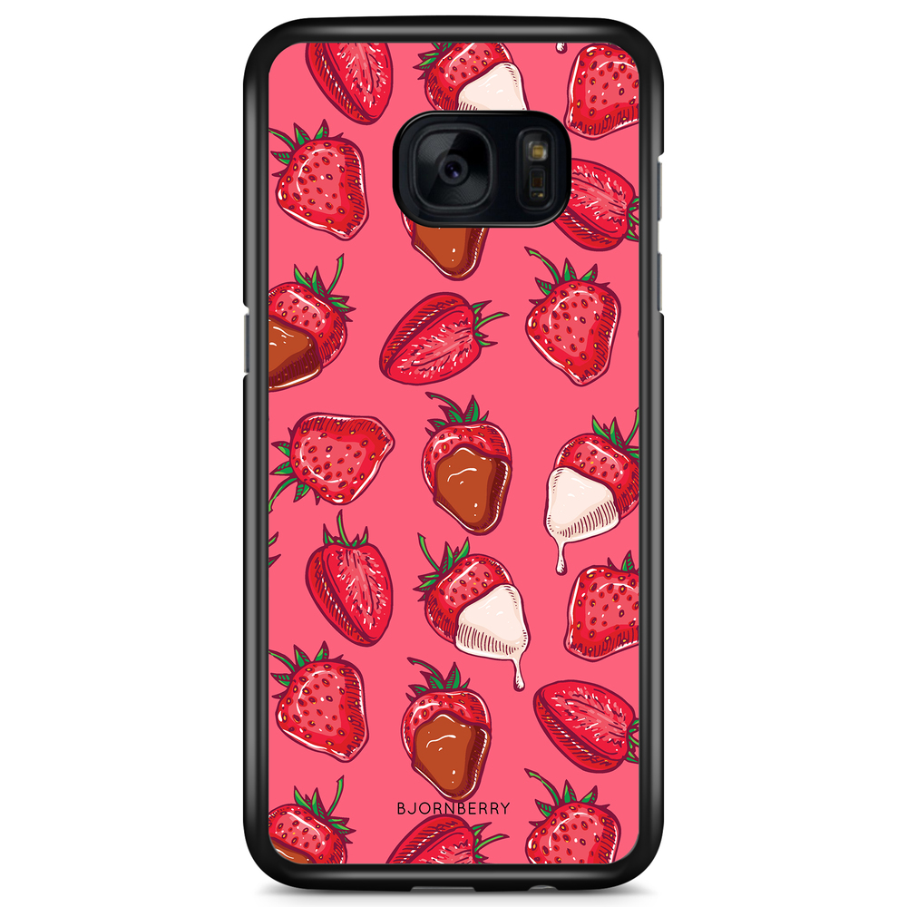 Samsung Galaxy S7 Case - Strawberry Chocolate