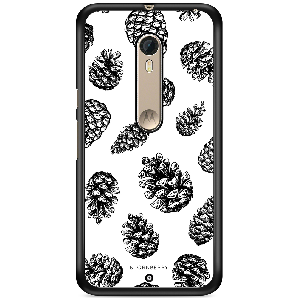 Moto X Style Case - Pine Cone Pattern
