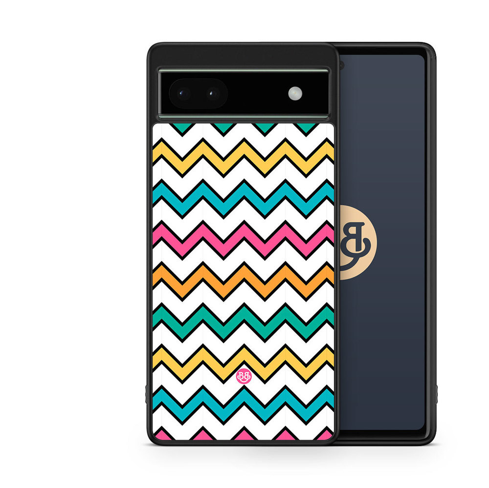 Google Pixel 6a Case - Chevron Pattern