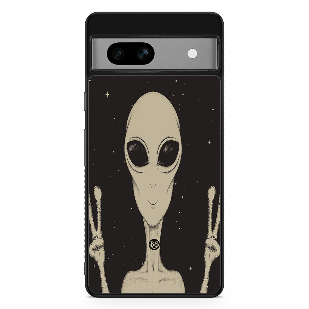 Google Pixel 7a Case - Peace Alien