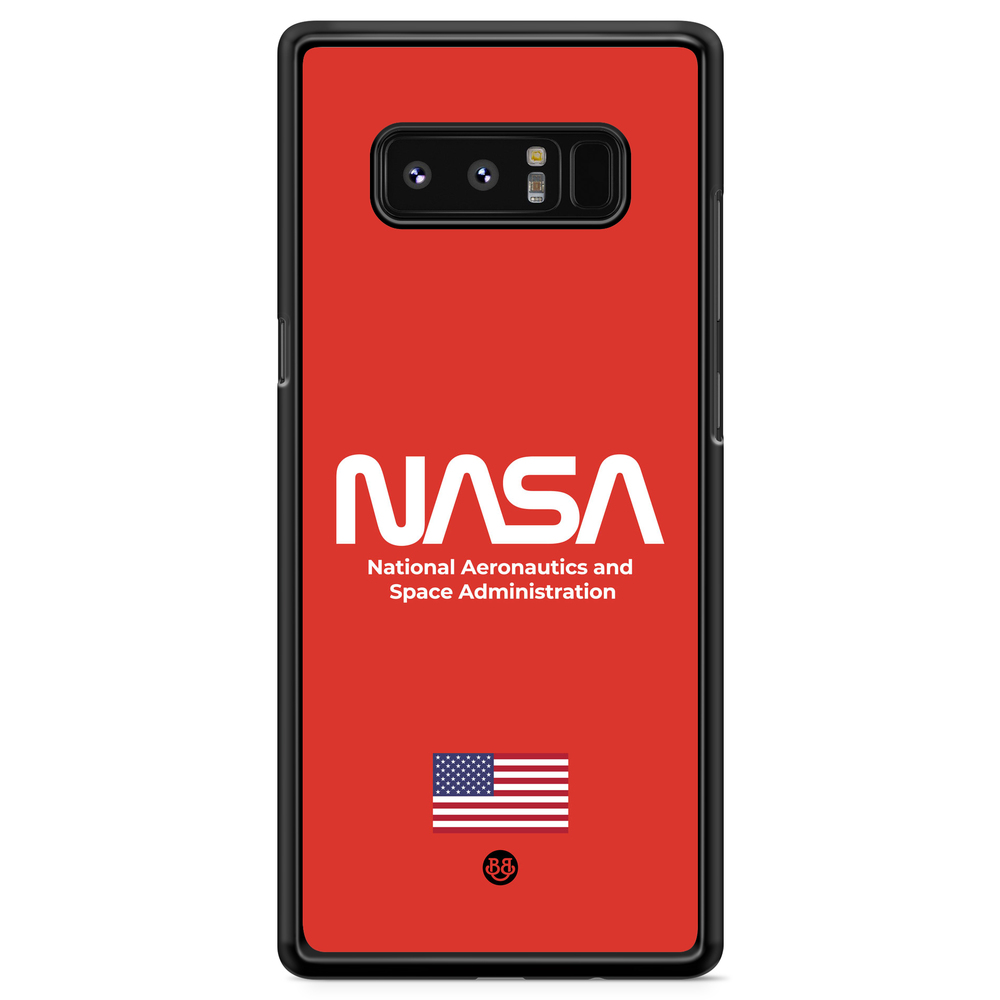 Samsung Galaxy Note 8 Case - NASA Worm Red
