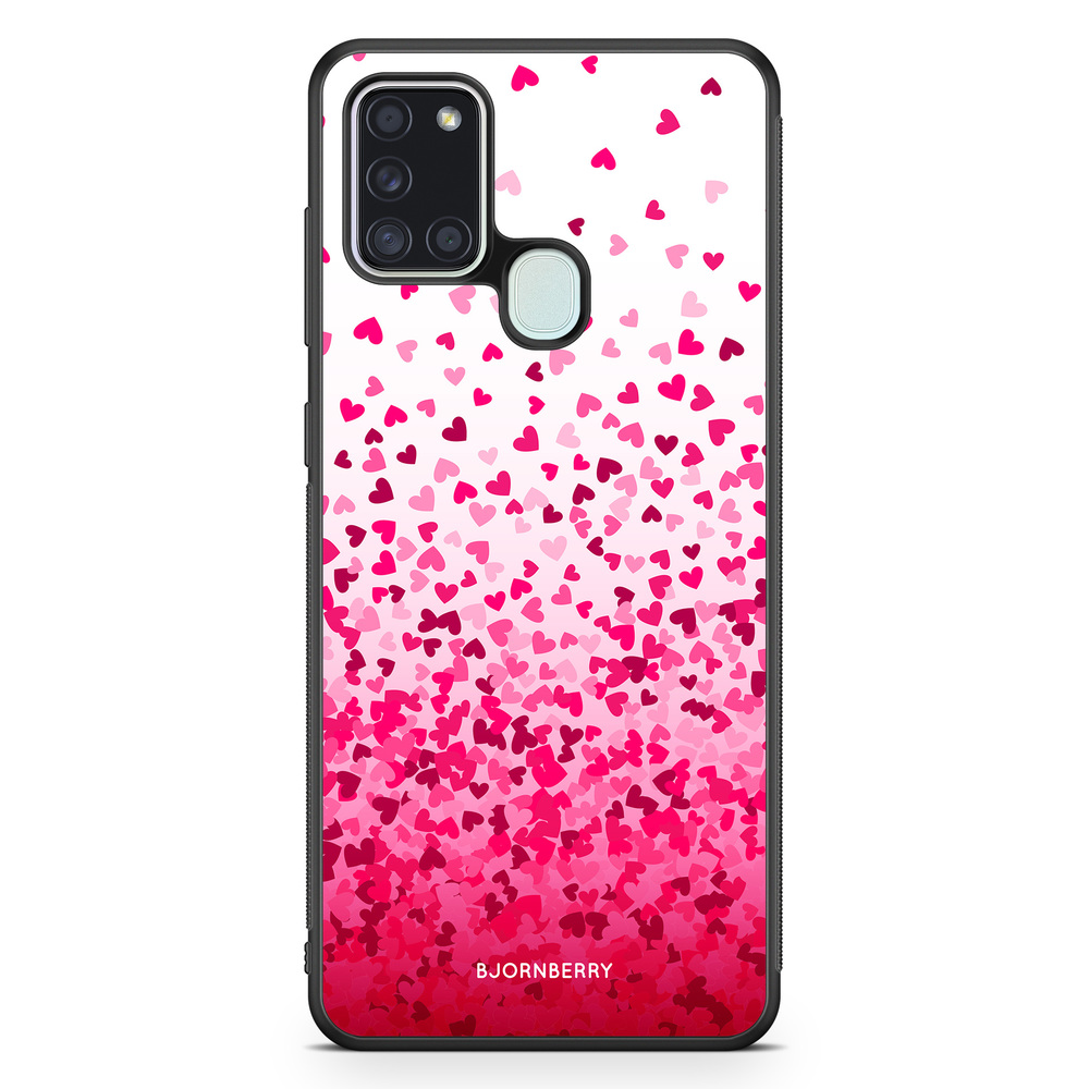Samsung Galaxy A21s Case - Heart Confetti