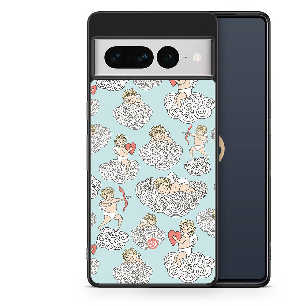 Google Pixel 7 Pro Case - Angels and Clouds