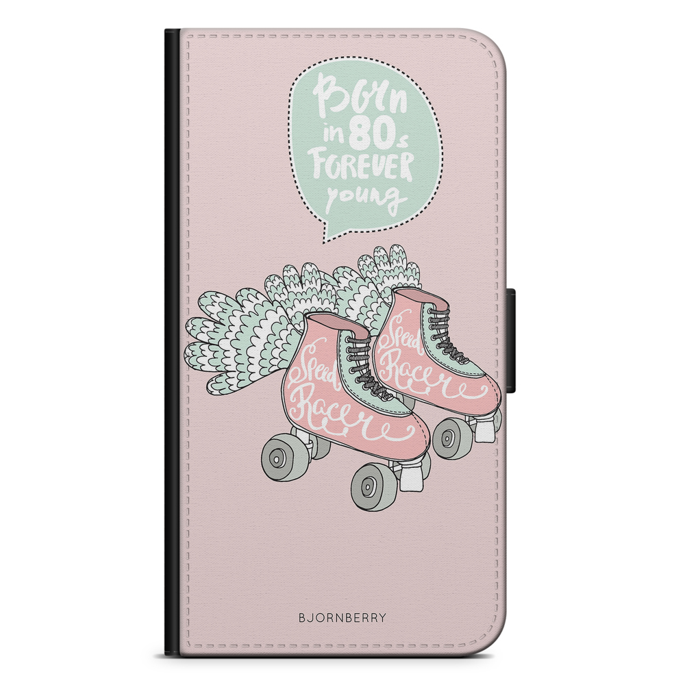 Huawei P10 Lite Wallet Case - Forever Young