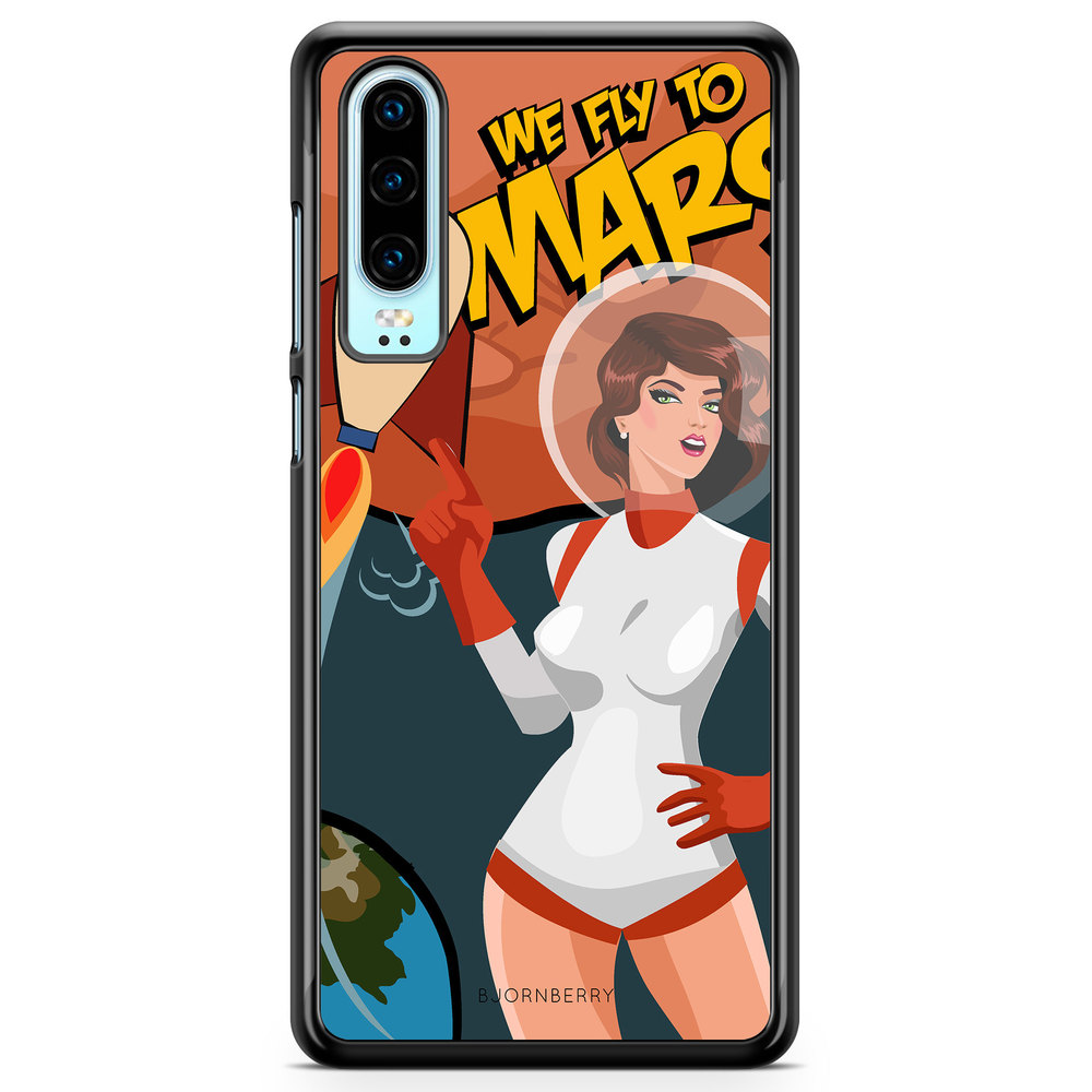 Huawei P30 Case - We Fly To Mars