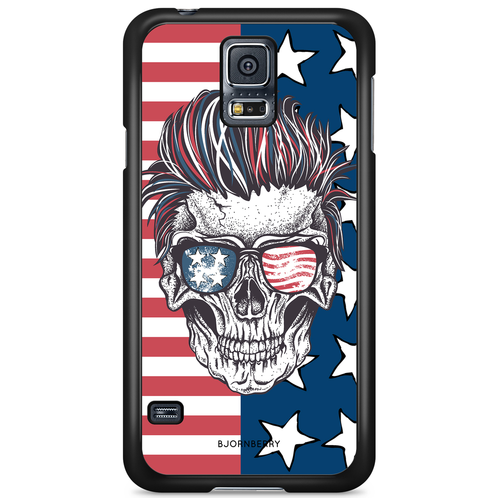 Samsung Galaxy S5/S5 NEO Case - USA Skull