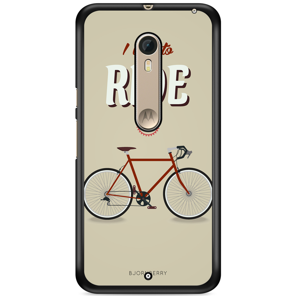 Moto X Style Case - Ride My Bicycle