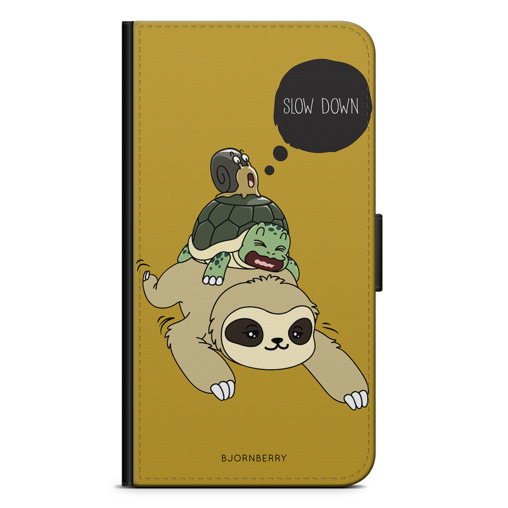 Sony Xperia M4 Aqua Wallet Case - Slow Down